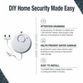 thumbnail image 4 of SABRE Wireless Water Leak Flood Alarm Sensor with 110 dB Siren, New, 4 of 8