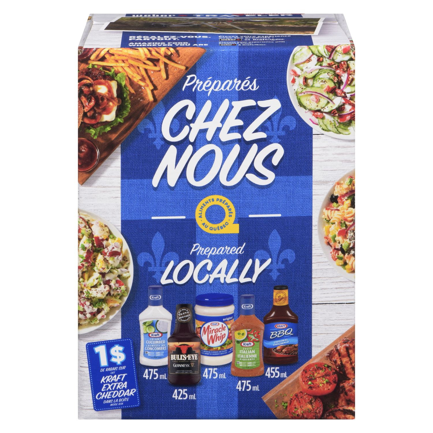 Quebec Condiment Box