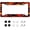 Multi, variant on Cow Western Monogram Personalized Front License Plate with Custom Vanity Plate