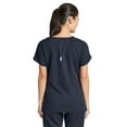 thumbnail image 2 of Grey's Anatomy Active 41423 Women's V-Neck Scrub Top Steel 2XL, 2 of 2