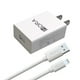 thumbnail image 1 of Combo Cargador Carga Rápida y Cable Lightning Ip 1Hora 1Hora GAR088, 1 of 3