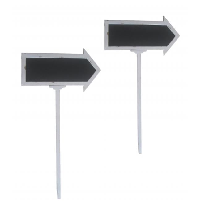 Wald Fl5013 Set Of 2 Wood Chalkboard Arrow Sign