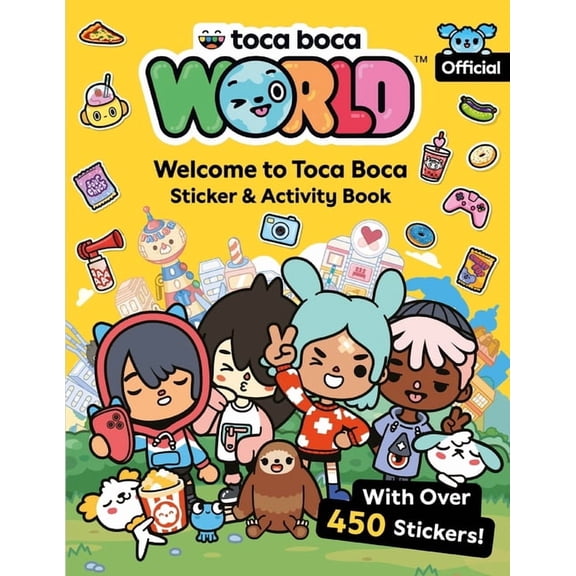 Toca Boca Toca Boca World: Welcome to Toca Boca Sticker & Activity Book: With Over 450 Stickers! (Paperback)