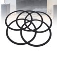 thumbnail image 1 of Joint d'Étanchéité pour Haut-Parleur, Anneau d'Étanchéité Anti-Vibration pour Pièces de Réparation, 1 of 7