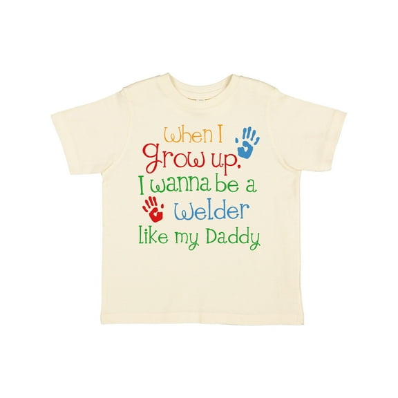 Inktastic Welder Like Daddy Boys or Girls Toddler T-Shirt