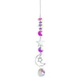 thumbnail image 4 of pitrice Crystal Wind Chime Hanging Sparkling Handmade Prisms Pendant D, 4 of 8