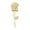 Golden, variant on Lifetechs Elegant Rose Flower Shape Brooch Rhinestones Inlaid Faux Pearl Pin Bouquet Suit Lapel Badge Women Wedding Coat Accessories
