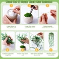 thumbnail image 4 of Kit de plantas con cuentas FOGWOWO, 5422 piezas, cuentas de vidrio verdes para manualidades DIY, 4 of 8