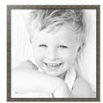 thumbnail image 2 of ArtToFrames 26" x 27" Silver Picture Frame, 26x27 inch Silver Wood Poster Frame (WOM-4993),  Pack, 2 of 7