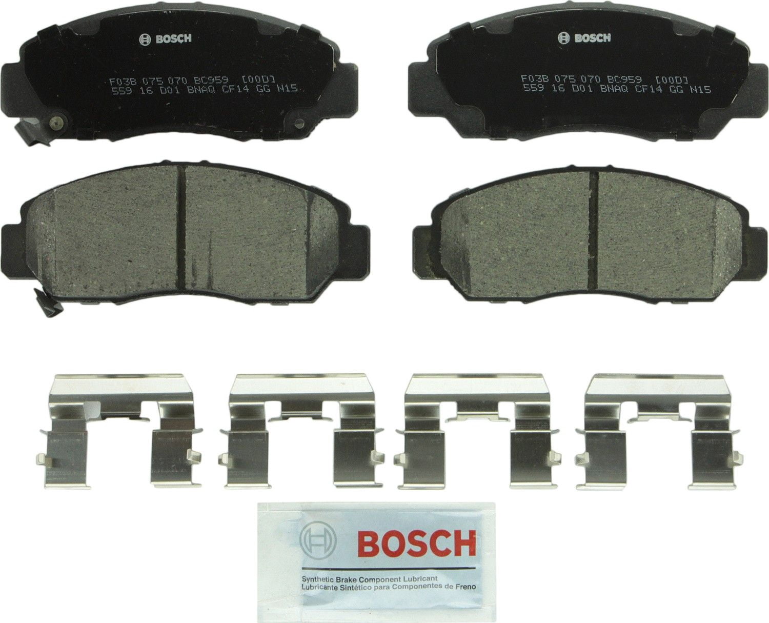 Bosch BC959 QuietCast Premium Disc Brake Pad Set