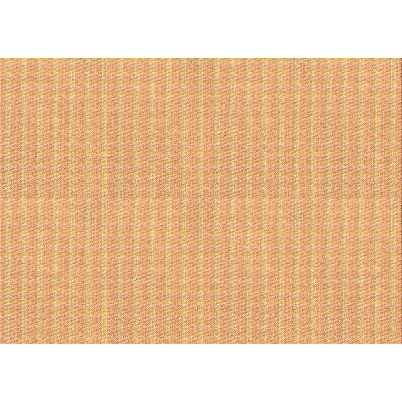 Ahgly Company Indoor Rectangle Patterned Carrot Orange Area Rugs, 5' x 7'