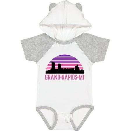 

Inktastic Grand Rapids Skyline Gift Baby Girl Bodysuit