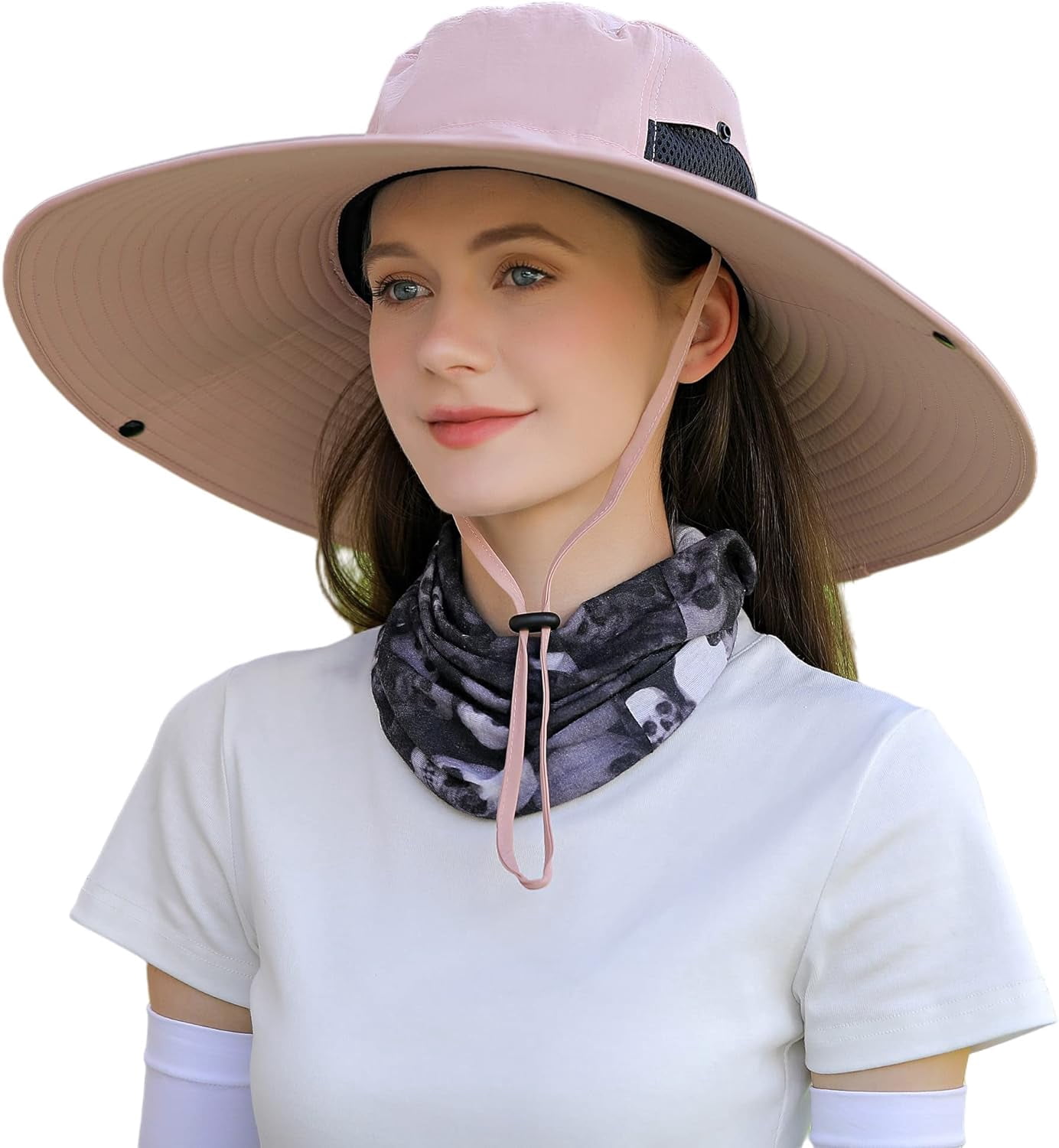 Bucket Hats For Men Bucket Hats With Strings 100% Cotton Summer Bucket ...