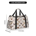 thumbnail image 3 of Disketp Various Chicken Bolsa de Viaje Tipo Duffle, Bolso de Mano para Fin de Semana para Mujer, Bolsa de Gimnasio Ligera para Hombre, Esencial para Viajes, 3 of 7