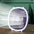 yongmandr Portable Desk Fan Multifunctional Desktop Mini Fan Night