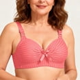 thumbnail image 4 of Dpjklzsn Women's Ribbed Wireless Support Bra, Full Coverage, 4 of 8