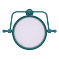 thumbnail image 4 of Retro Wave Collection Wall Mounted Swivel Make-Up Mirror 8 Inch Diameter - Unlacquered Brass / 5X, 4 of 11