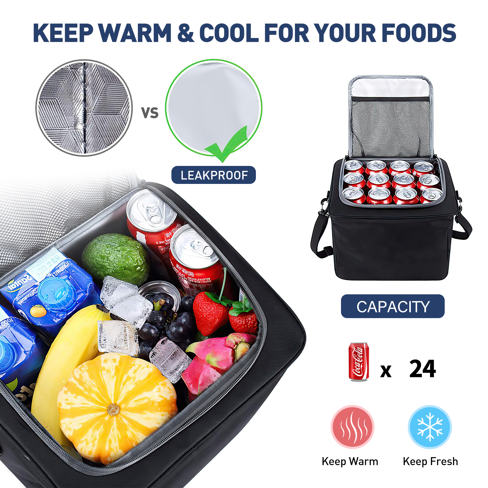 Cshidworld 4-in-1 Trunk Organizer with Cooler Bag photo 4