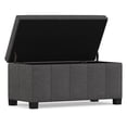 thumbnail image 4 of Simpli Home Dover 36W Small Storage Ottoman Bench, 4 of 13