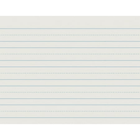 Tab Writing Paper - School Smart Sulphite Long Way Skip-A-Line Writing Paper, 10.5