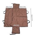 thumbnail image 4 of Unique Bargains 1 Pc Durable Double Layer Pet Car Seat Cover for Dog Cat Brown, 4 of 6