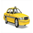 thumbnail image 2 of New York Taxi Duvet Cover Set, Checker Cab Image American Style Vehicle Art Print on Plain Background, Decorative 3 Piece Bedding Set with 2 Pillow Shams, King Size, White and Mustard, by Ambesonne, 2 of 2