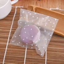 Worgeous  200 Pcs Self Adhesive Bag Food Storage Bags DIY House Packaging