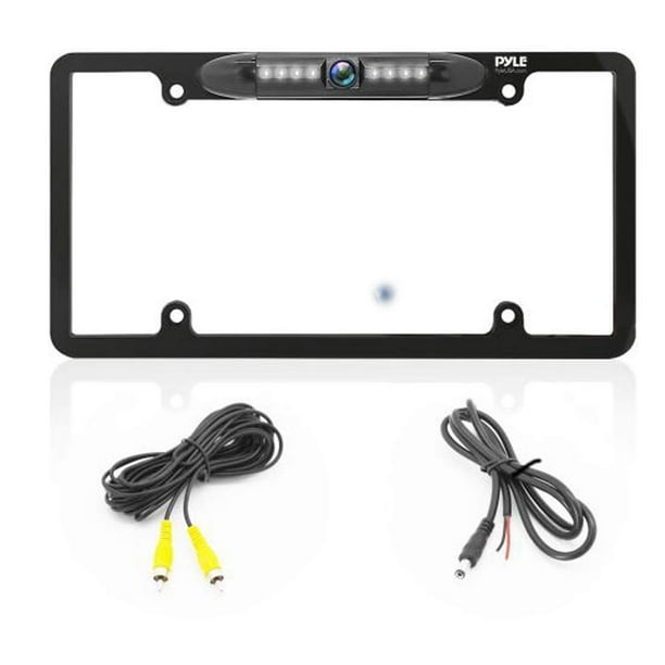 License Plate Frame Backup Camera Builtin Distance Scale Lines
