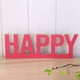 thumbnail image 2 of Adornos pequeños de madera maciza con letras en inglés, letras "hola", artesanías de madera, accesorios para fotografías, adornos con letras "feliz", 2 of 6
