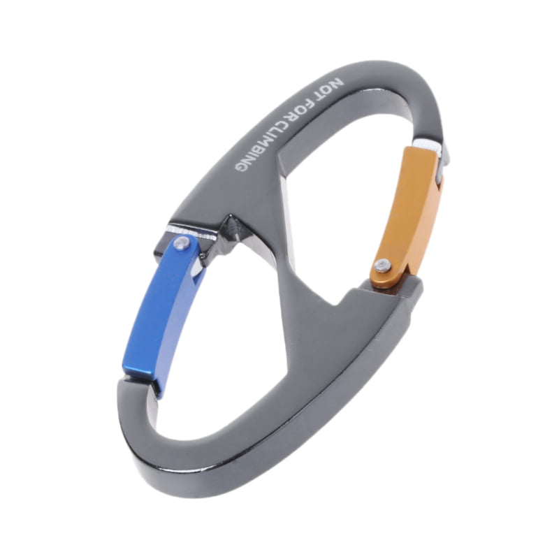 Details about   8 Shaped Carabiner Keychain Snap Clip Hook Hiking Buckle Outdoor Camping USAH2W 