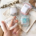 thumbnail image 3 of Estuche Bling Quicksand compatible con AirPods Pro, lindo estuche protector líquido brillante, divertido creativo duro transparente Airpods 3ra cubierta con llavero - Estilo 4 BANYUO Electrónica, 3 of 7