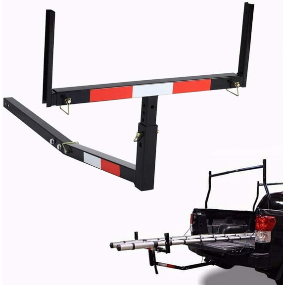 50*75" Pick Up Truck Bed Hitch Extension Rack Boat Kayak Lumber Long Load 750LBS