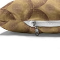 thumbnail image 4 of Ethnic Pet Bed, Traditional Pattern with Floral Oriental Damask Overlap Circular Motif, Resistant Pad for Dogs and Cats Cushion with Removable Cover, 24" x 39", Pale Redwood Sand Brown, by Ambesonne, 4 of 4