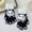 Black, variant on Women Winter Warm Thermal Knitting Cotton Gloves Winter Warm Cute Panda Soft Furry Gloves Elastic Cuff Fashion Casual Cozy Comfy Glove White One Size