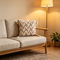 thumbnail image 5 of King Pillow Cases, Boho Tufted Pillow Cover With Tassels Woven Jagged Cushion Case For Sofa Bedroom Living Room Decor, 5 of 6