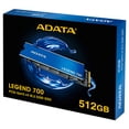 thumbnail image 1 of Unidad de estado sólido ADATA LEGEND 700 de 512GB, M.2 NVMe PCIe. Adata ALEG-700-512GCS, 1 of 2