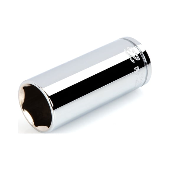 TEKTON 1/2 Inch Drive x 23 mm Deep 6-Point Socket | SHD23123