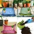 thumbnail image 6 of Travelwant Plant Repotting Mat Tidy Square Portable Indoor Gardening Mat Foldable Plant Transplanting Tarp Waterproof Potting Tarp, 6 of 7