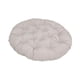 thumbnail image 5 of Cojín acolchado para asiento colgante, cojín para silla de huevo, almohada de suelo, grueso y elegante, para silla de jardín al aire libre Gris claro, 5 of 8