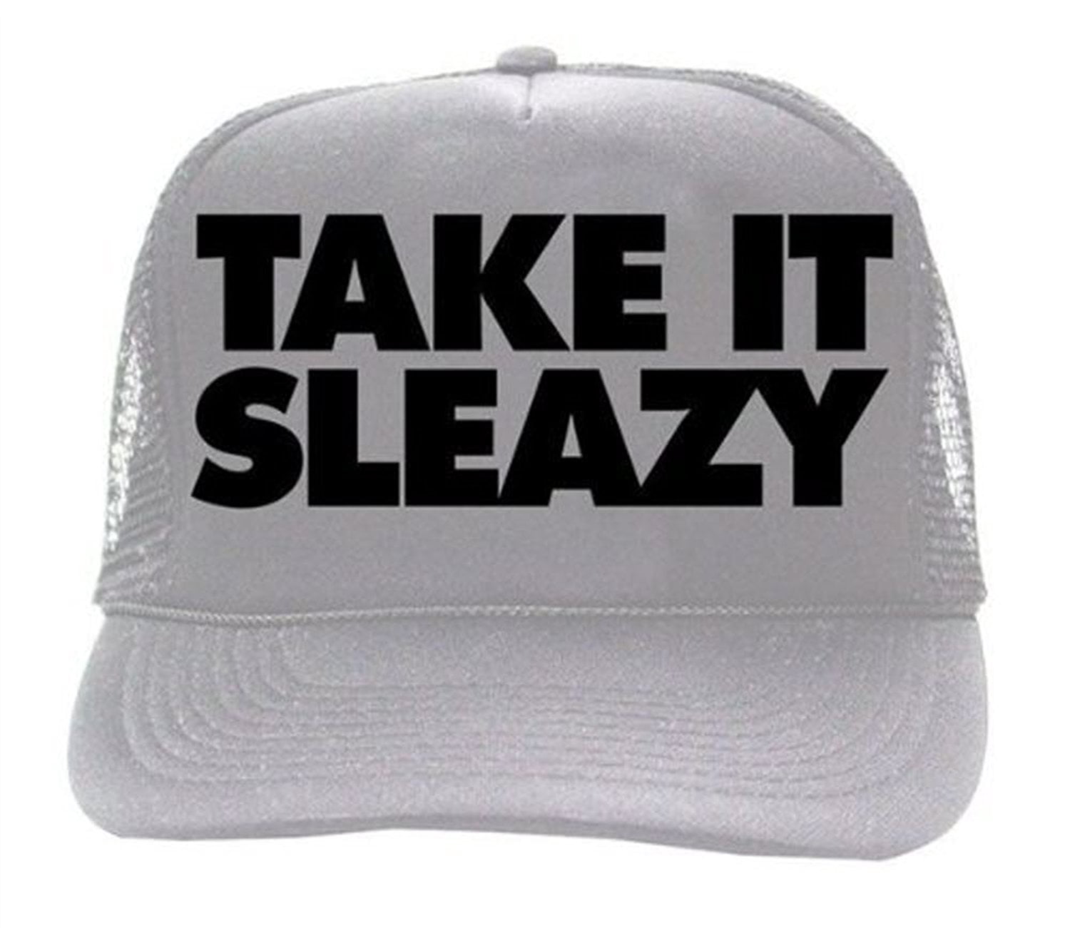 Sleazy Silver Trucker Hat - Walmart 