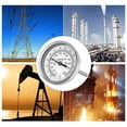 thumbnail image 1 of Dial , Stainless Steel Pointer Type Double Scale Rustproof -18-120 degrees Celsius    for Outdoor, 1 of 8