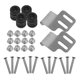thumbnail image 4 of 1 conjunto Kit de soporte de montaje en motocicleta Instalar rápido Instalación del tronco Trunk Hardware Motocicleta Backet Backet Kit de hardware de motocicleta, 4 of 8