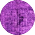 thumbnail image 1 of Ahgly Company Indoor Round Oriental Pink Industrial Area Rugs, 6' Round, 1 of 4