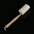 thumbnail image 4 of OUSITAID Brosse Exfoliante Naturelle à Récurer en Luffa Arrière avec Longue Poignée en Bois, 4 of 7