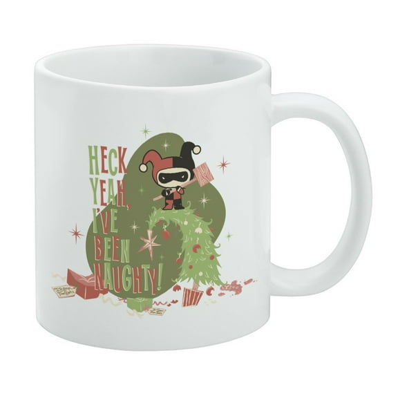 Harley Quinn I've Been Naughty! White Mug