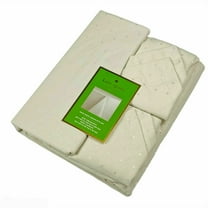 Kate Spade Larabee Dot Cotton Tablecloth (60″x102″ & 8 Napkins), Cream