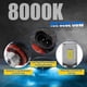 thumbnail image 5 of Super Bright H8 H9 H11 LED Headlight Bulb Kit HIGH/LOW Beam Light 8000LM 8000K Ice Blue 80W 2025 Qhzl Qhzl A-G, 5 of 5
