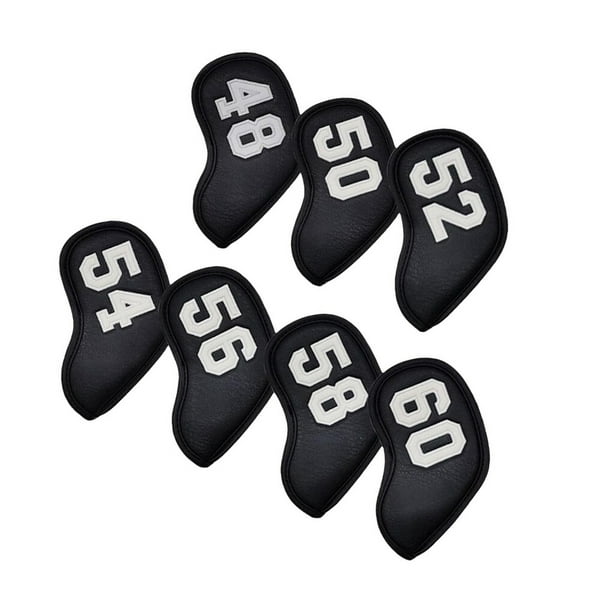 7 Pieces Universal Golf Club Headcovers Durable Head Iron Head Covers