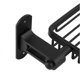 thumbnail image 4 of Black wall mounted soap dish, soap holder, bathroom storage shelf, 4 of 5