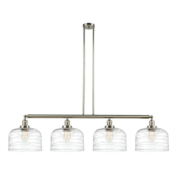 Innovations Lighting 214-13-54-L Bell Linear Bell 4 Light 54" Wide Linear Pendant -